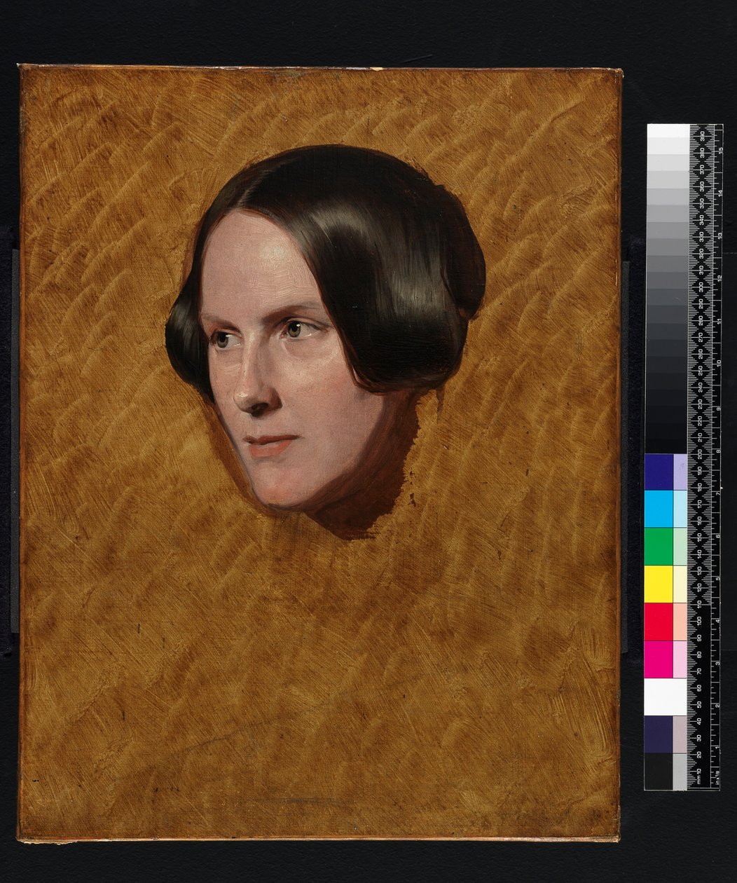 Paní Sandysová, umělcova matka, koncem 40. let 19. století od Anthony Frederick Augustus Sandys