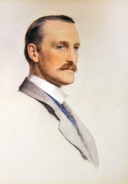 Portrét sira Waltera Palmera od Anthony Frederick Augustus Sandys