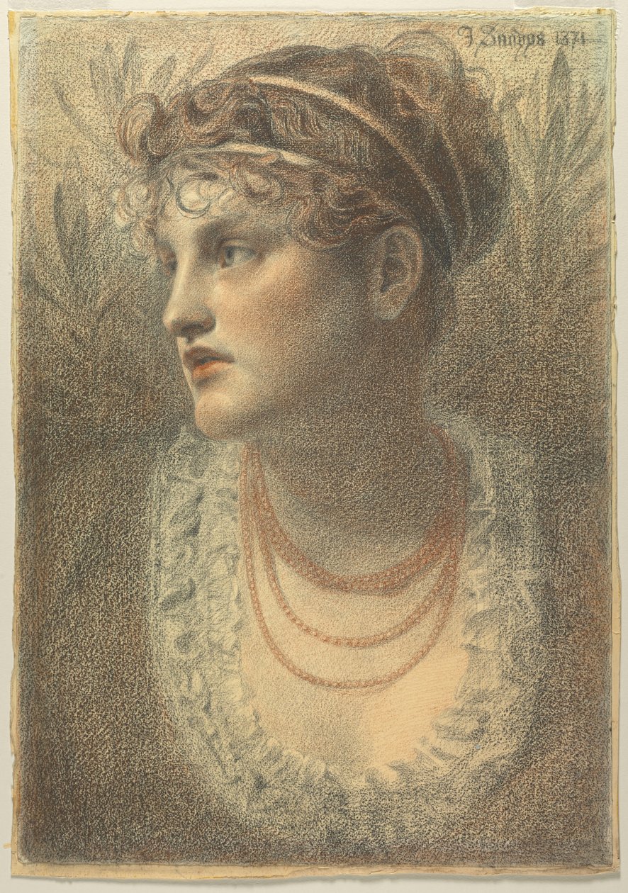 Korálový náhrdelník od Anthony Frederick Augustus Sandys