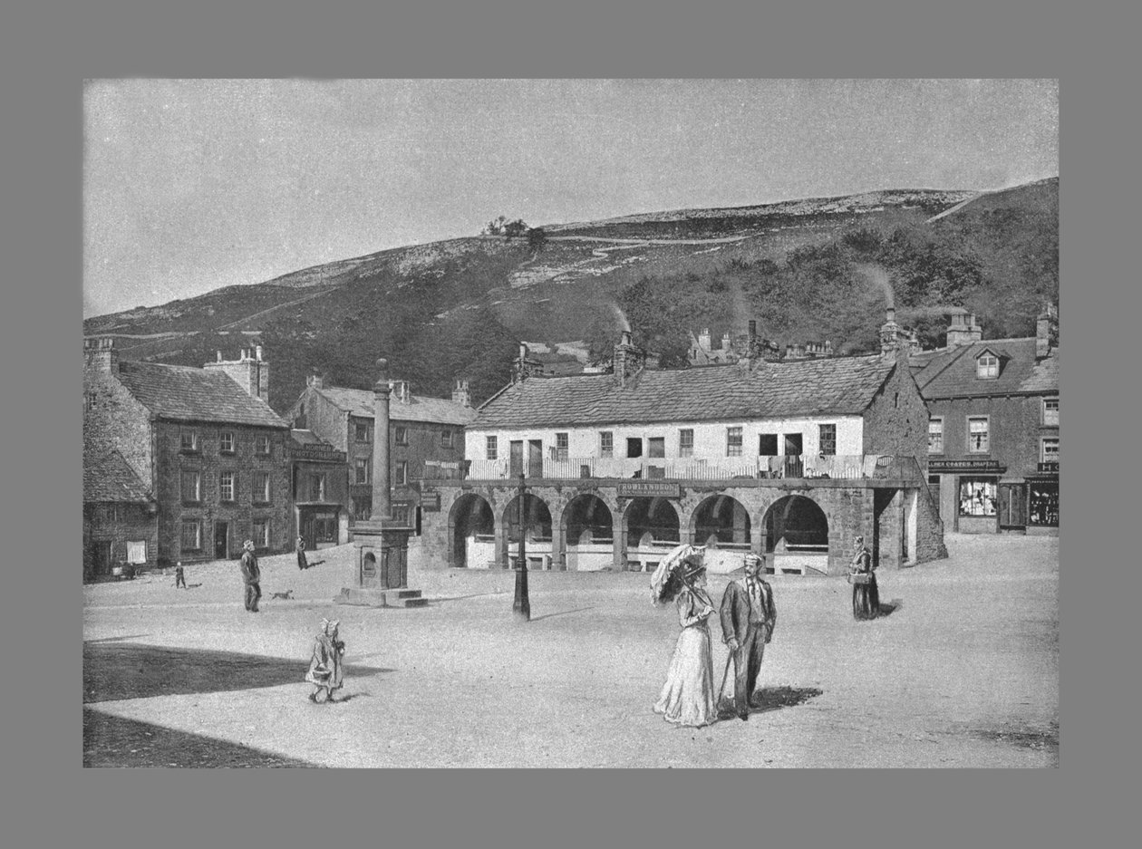 Old Shambles and Market Place, Settle, c1900 od Anthony Horner