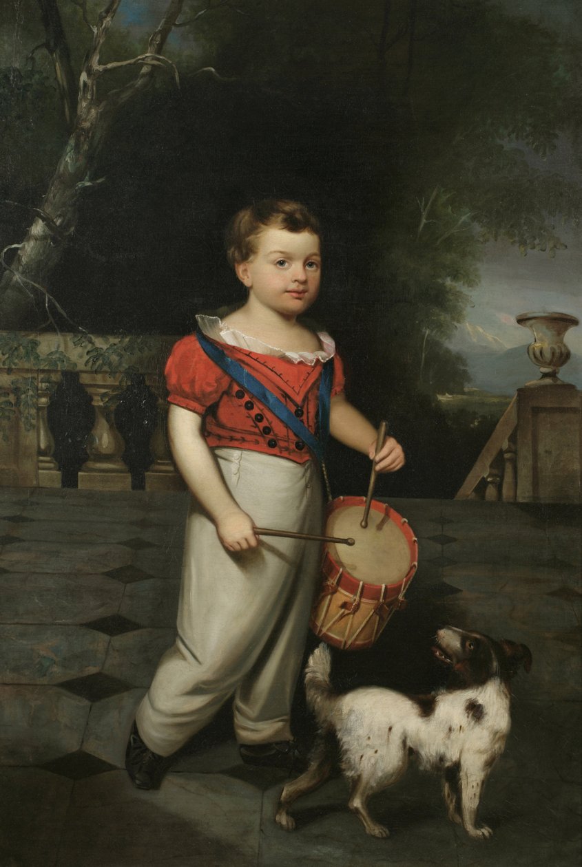 Mladý bubeník, 1830-31 od Anthony Lewis De Rose