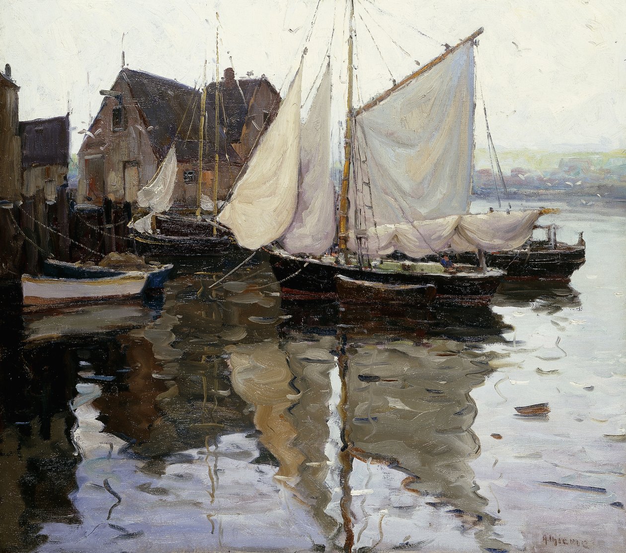 Harborside, Gloucester od Anthony Thieme
