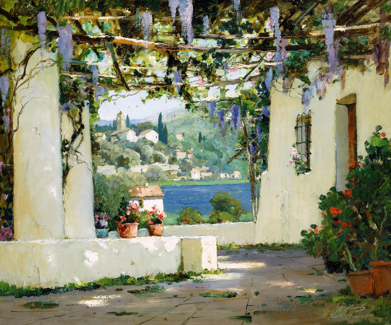 Středomořská terasa od Anthony Thieme