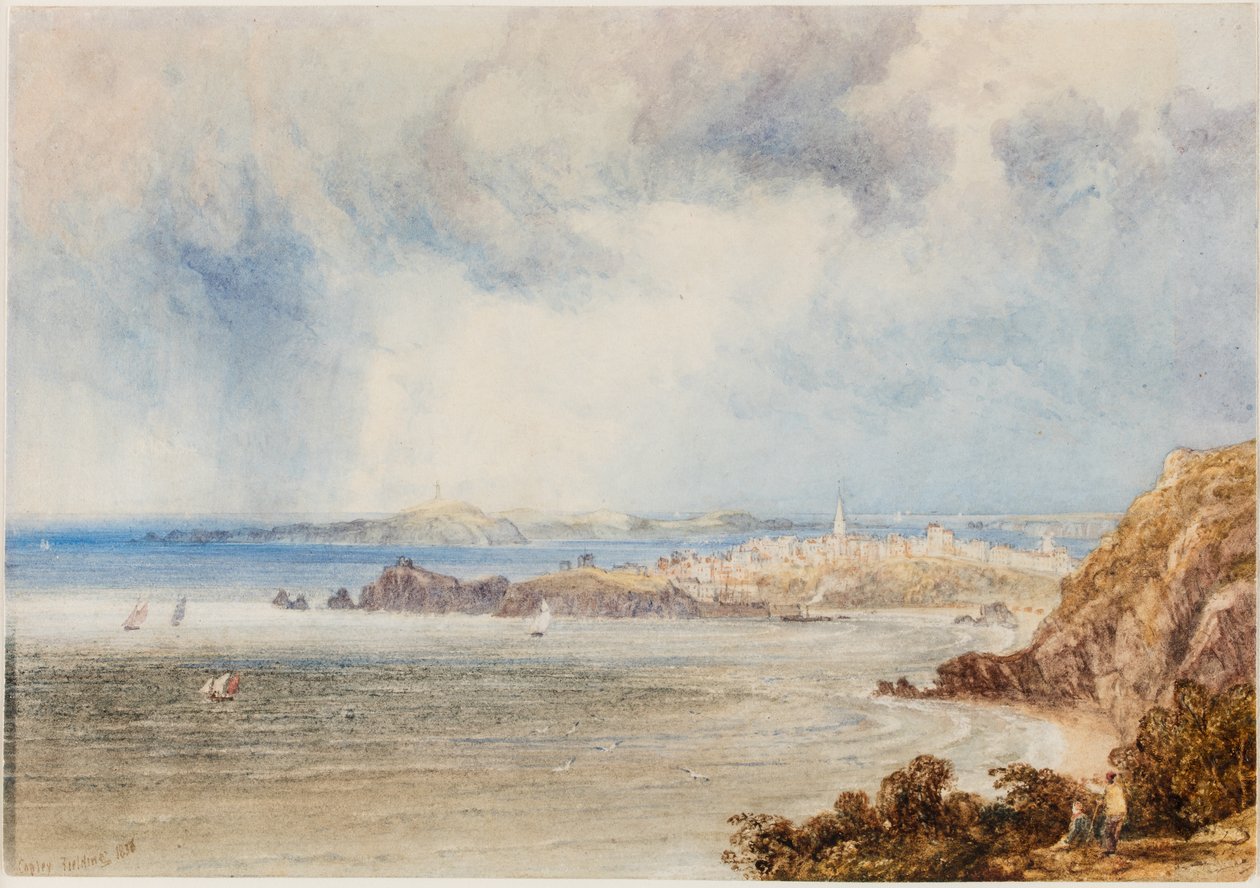 Tenby od Anthony Vandyke Copley Fielding