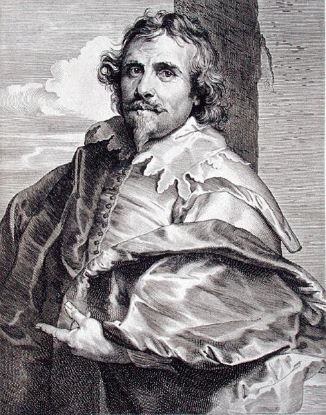 Daniel Mytens (asi 1590-1647), vyryl Paulus Pontius (1603-58) (rytina) od Anthony van (after) Dyck