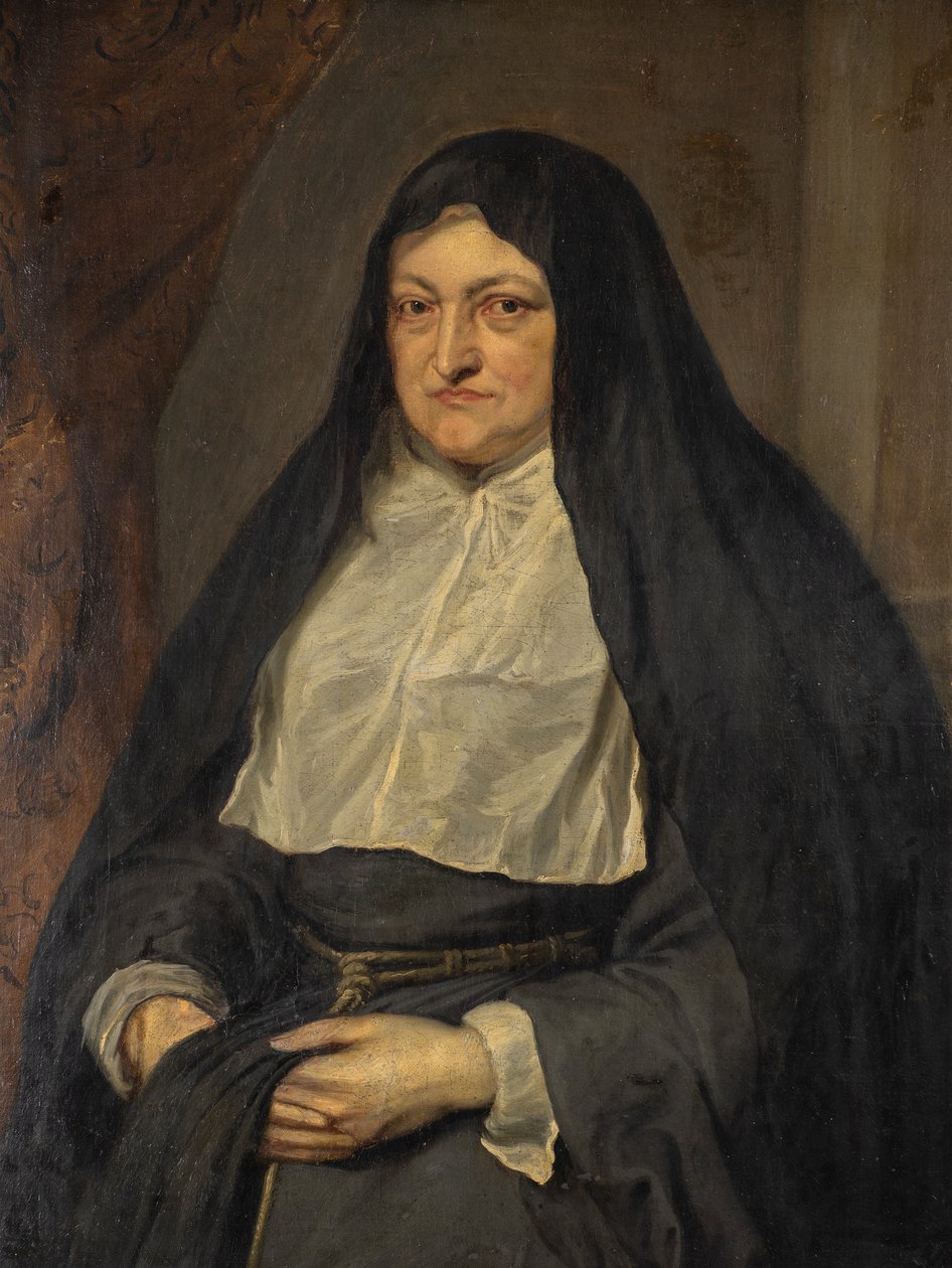 Infanta Isabella Clara Eugenia arcivévodkyně Rakouska a regentka Nizozemska od Anthony van (school of) Dyck