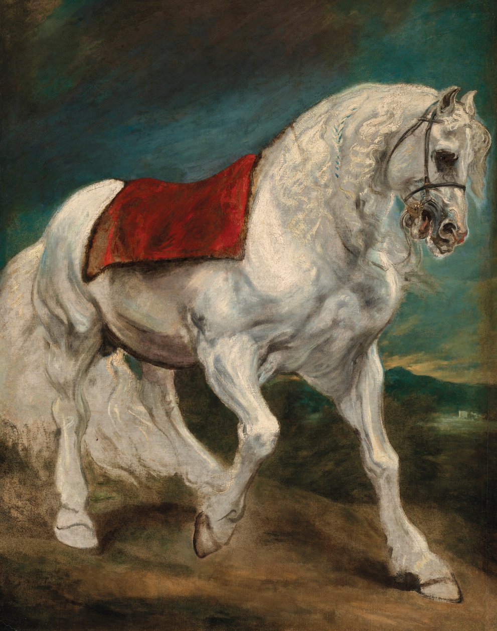 Andaluský kůň od Anthony van Dyck