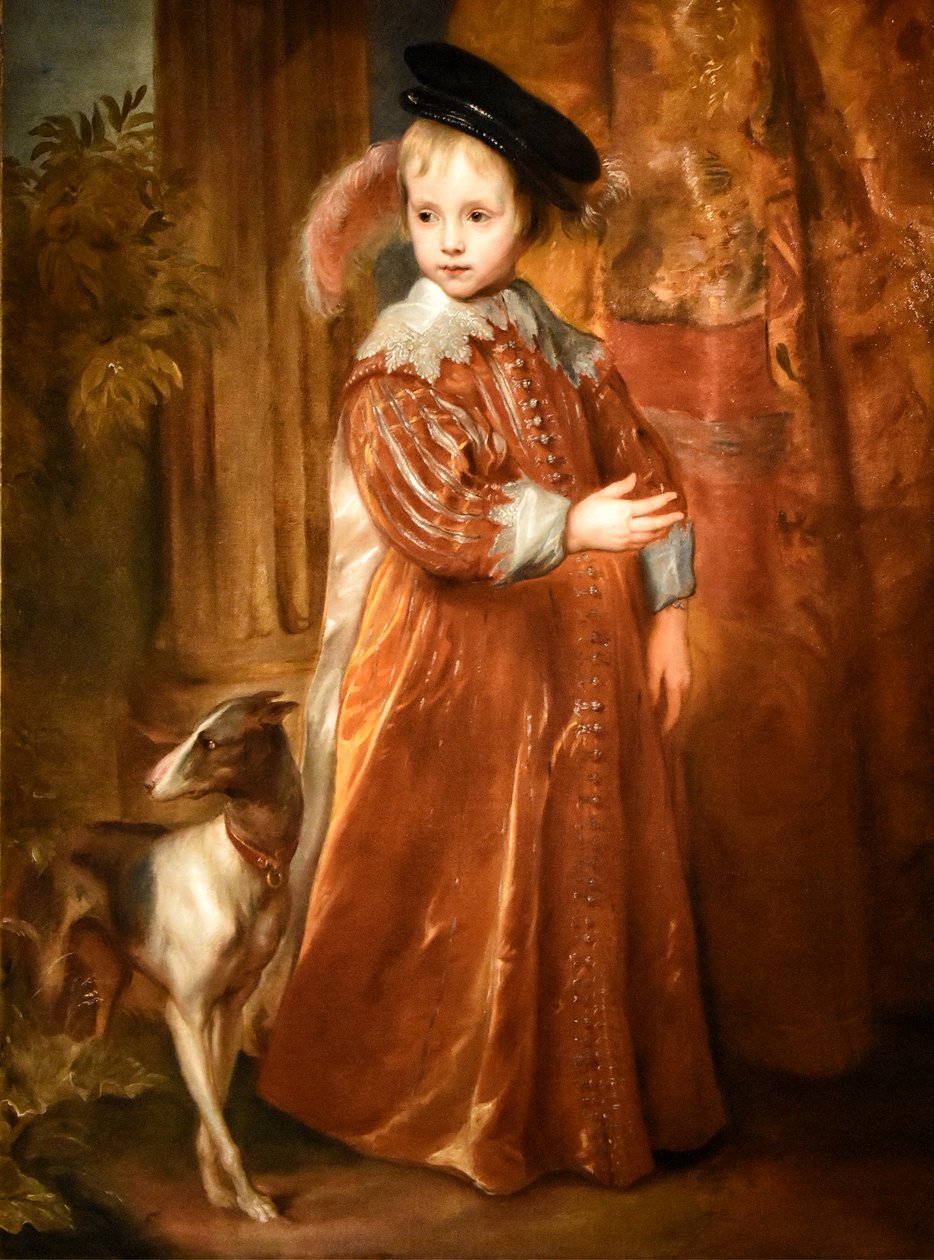 Anthony van Dyck (1599-1641) Portrét Viléma II. Oranžského - Moorsel 3-09-2019 od Anthony van Dyck
