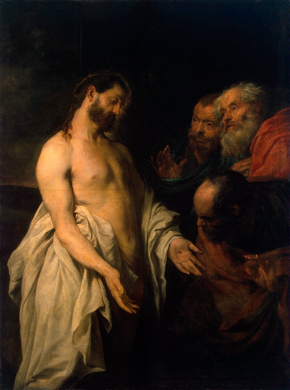 Zjevení Krista svým učedníkům, 1625-1626. od Anthony van Dyck