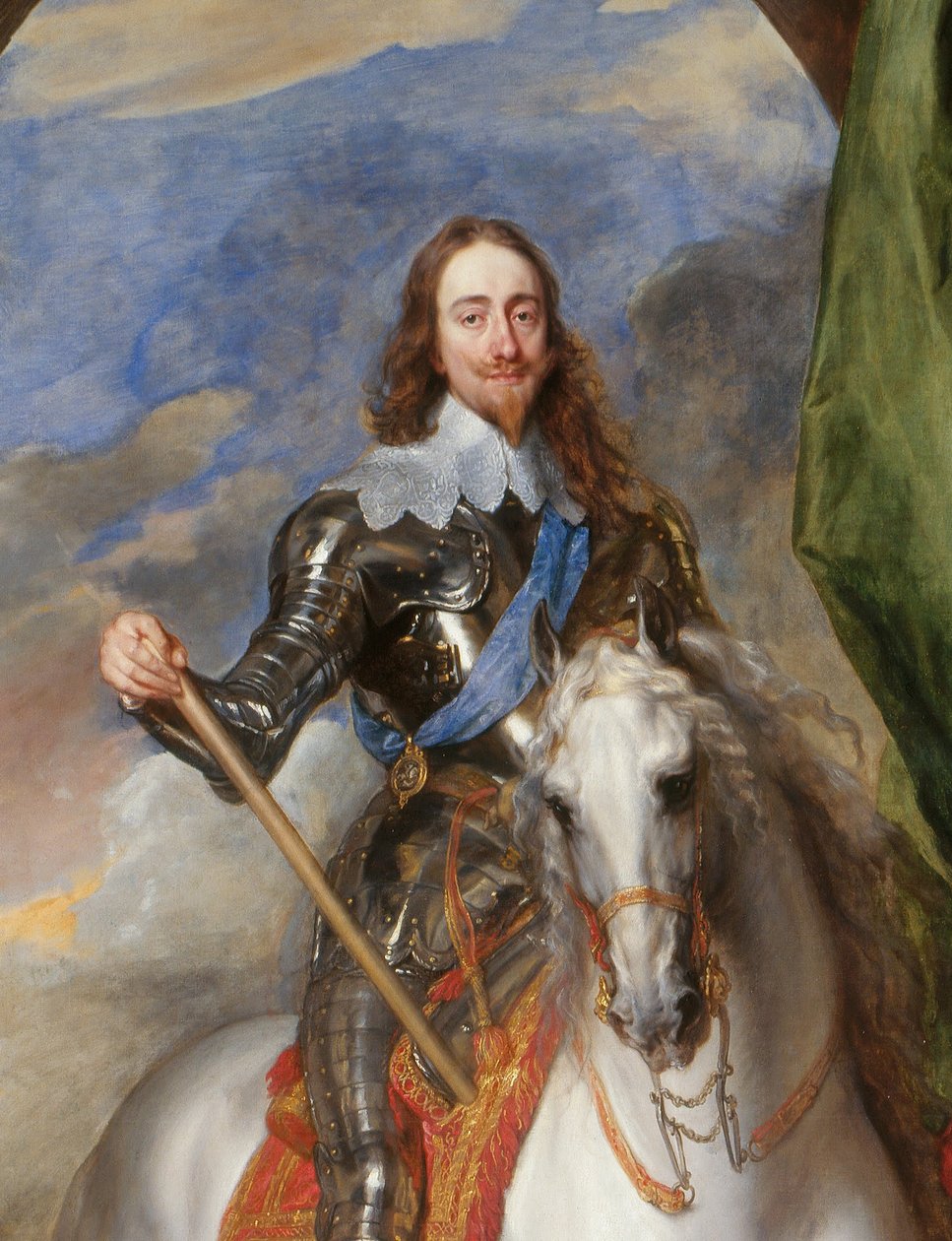 Karel I. (1600-1649) s M. de St Antoine od Anthony van Dyck