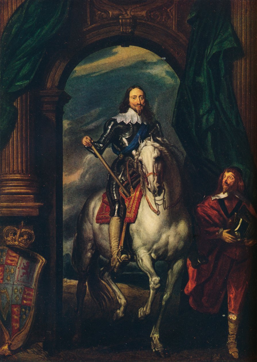 Karel I. 1600-1649 s M de St Antoine, 1633, 1913 od Anthony van Dyck