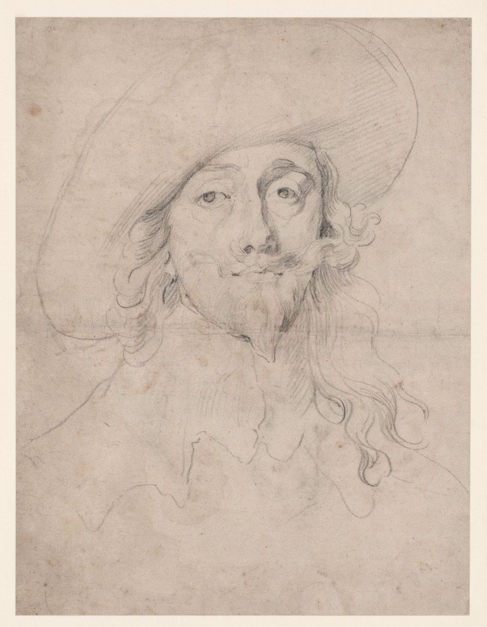 Karel I., kolem 1632-36 od Anthony van Dyck