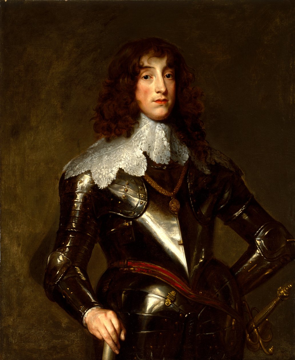 Karel Ludvík, falcký kurfiřt, 1637 od Anthony van Dyck