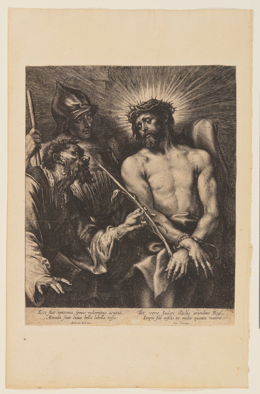 Kristus korunovaný trním od Anthony van Dyck