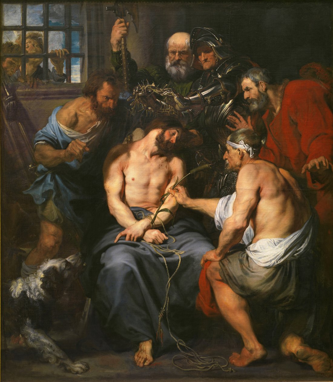 Kristus korunovaný trním od Anthony van Dyck