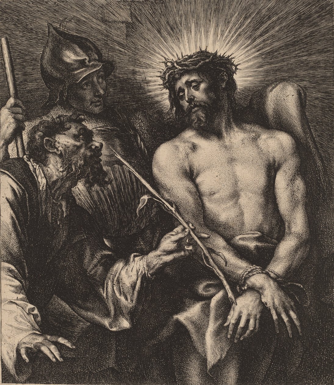 Kristus korunovaný trním, pravděpodobně 1630. od Anthony van Dyck