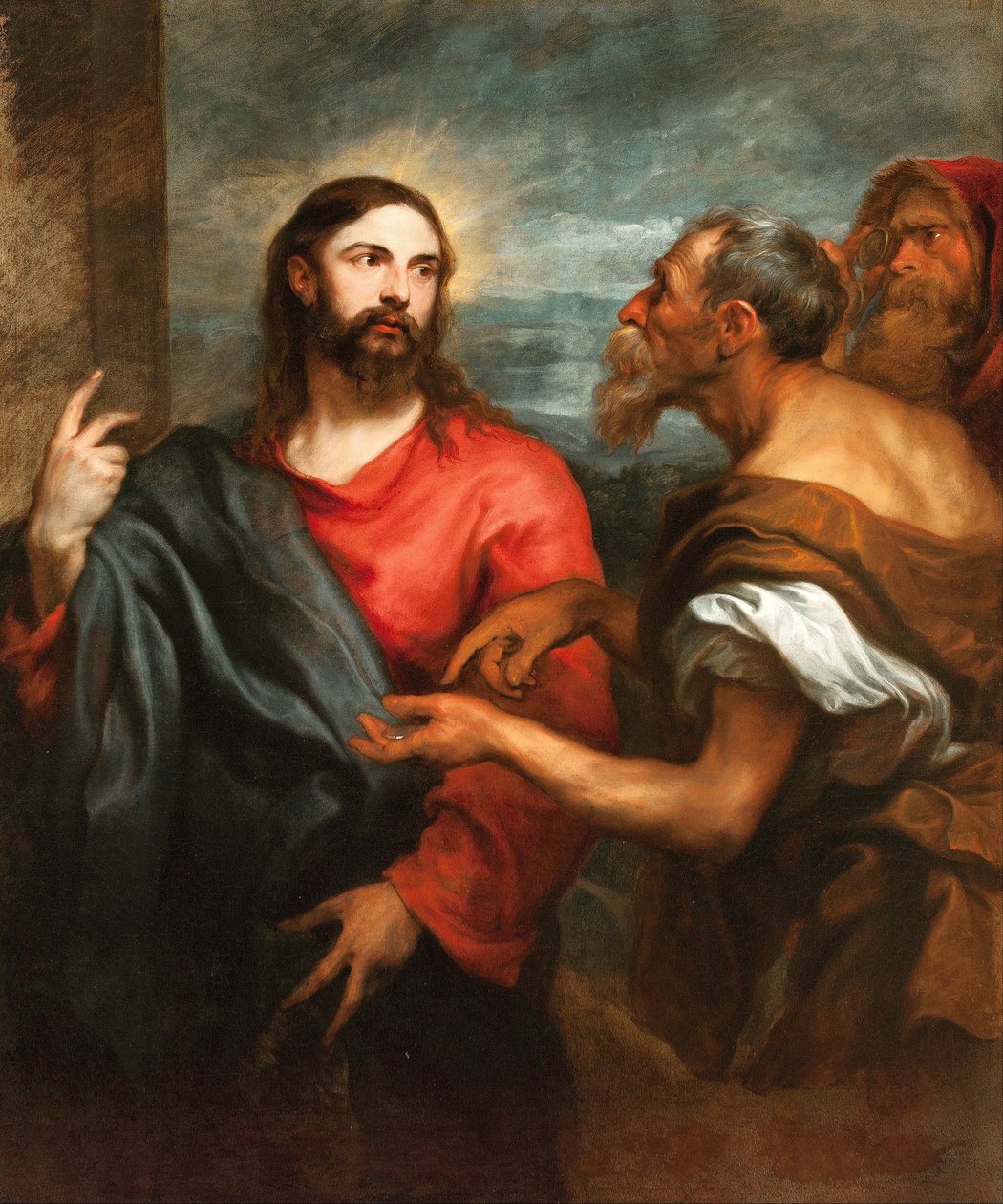 Kristus z mince od Anthony van Dyck