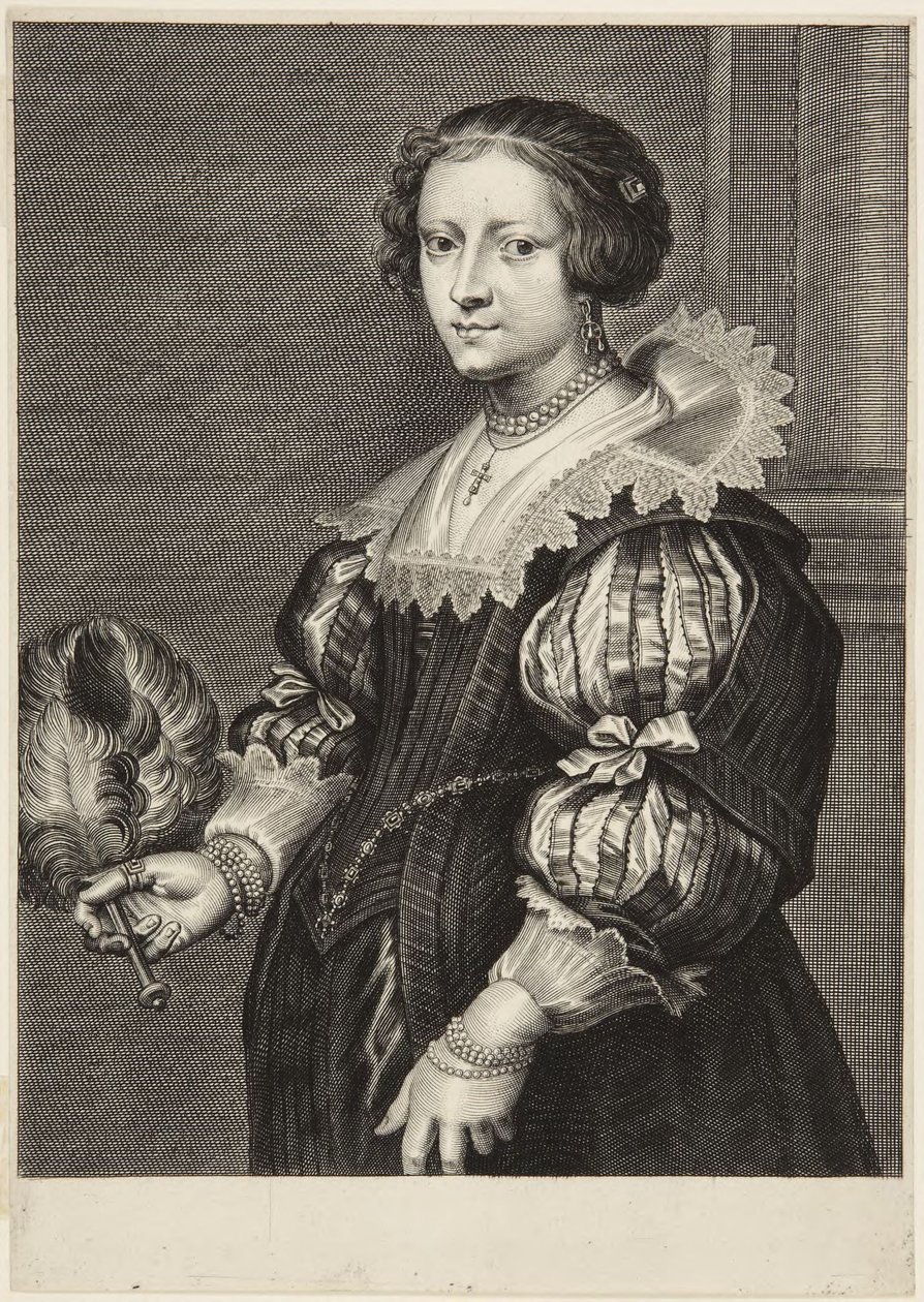 Paní Anna Wakeová od Anthony van Dyck