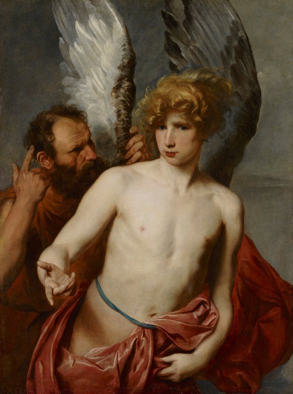 Daidalos a Ikarus od Anthony van Dyck
