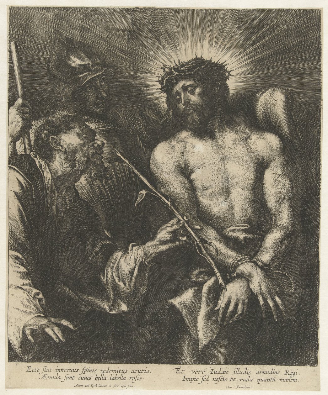 Zesměšňování Krista Ecce Homo od Anthony van Dyck