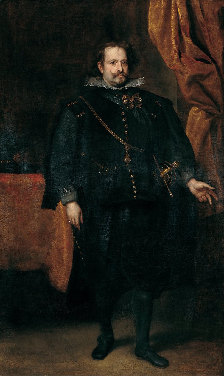 Diego de Mexía, markýz z Leganés od Anthony van Dyck