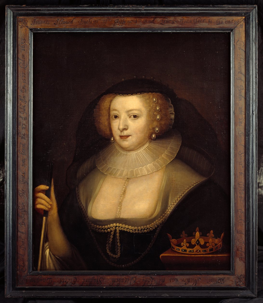Frances Howard (olej na plátně) od Anthony van Dyck