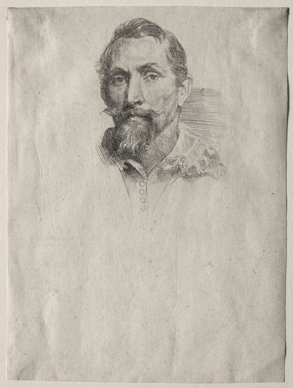 Frans Snyders. od Anthony van Dyck