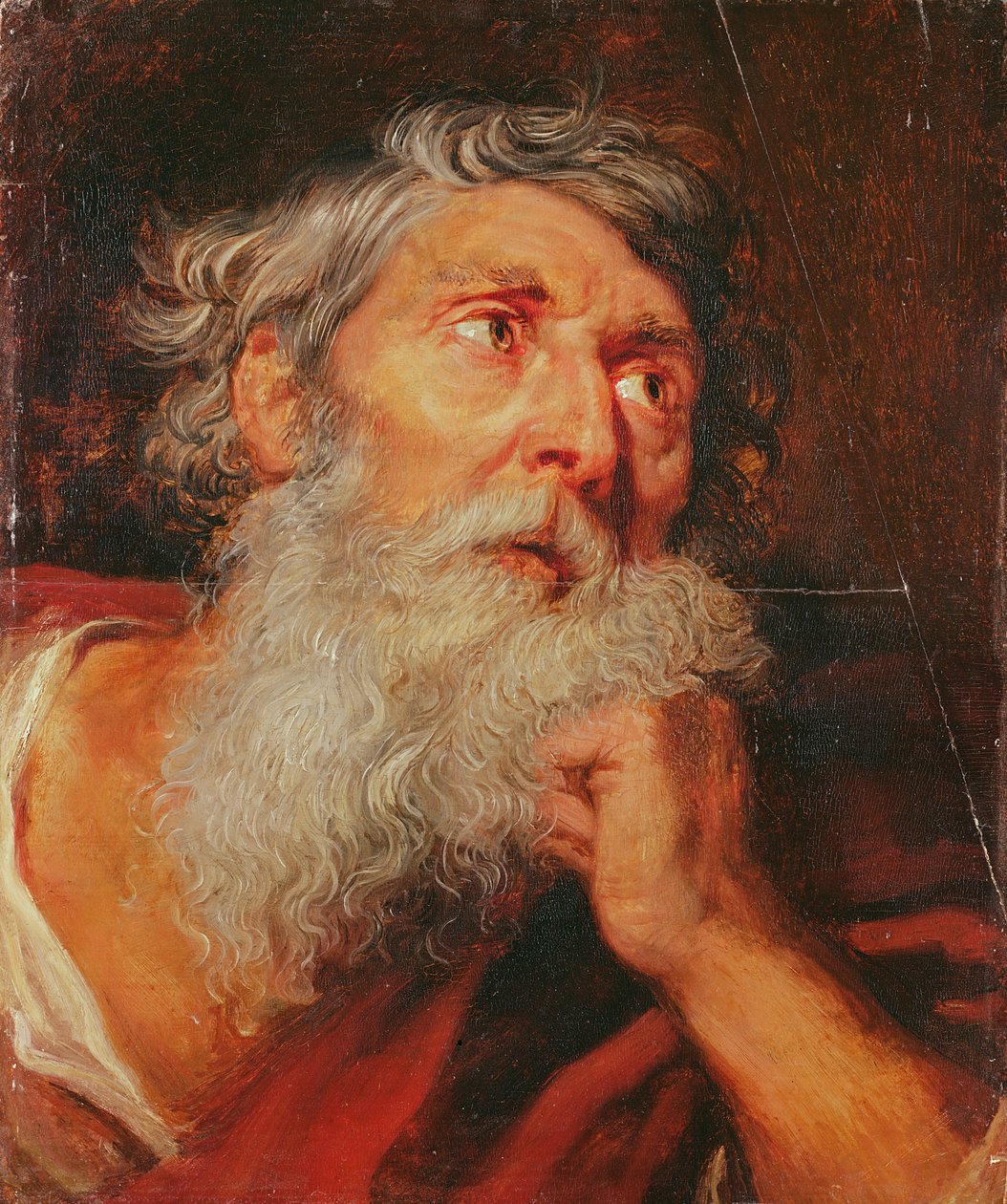 Hlava apoštola od Anthony van Dyck