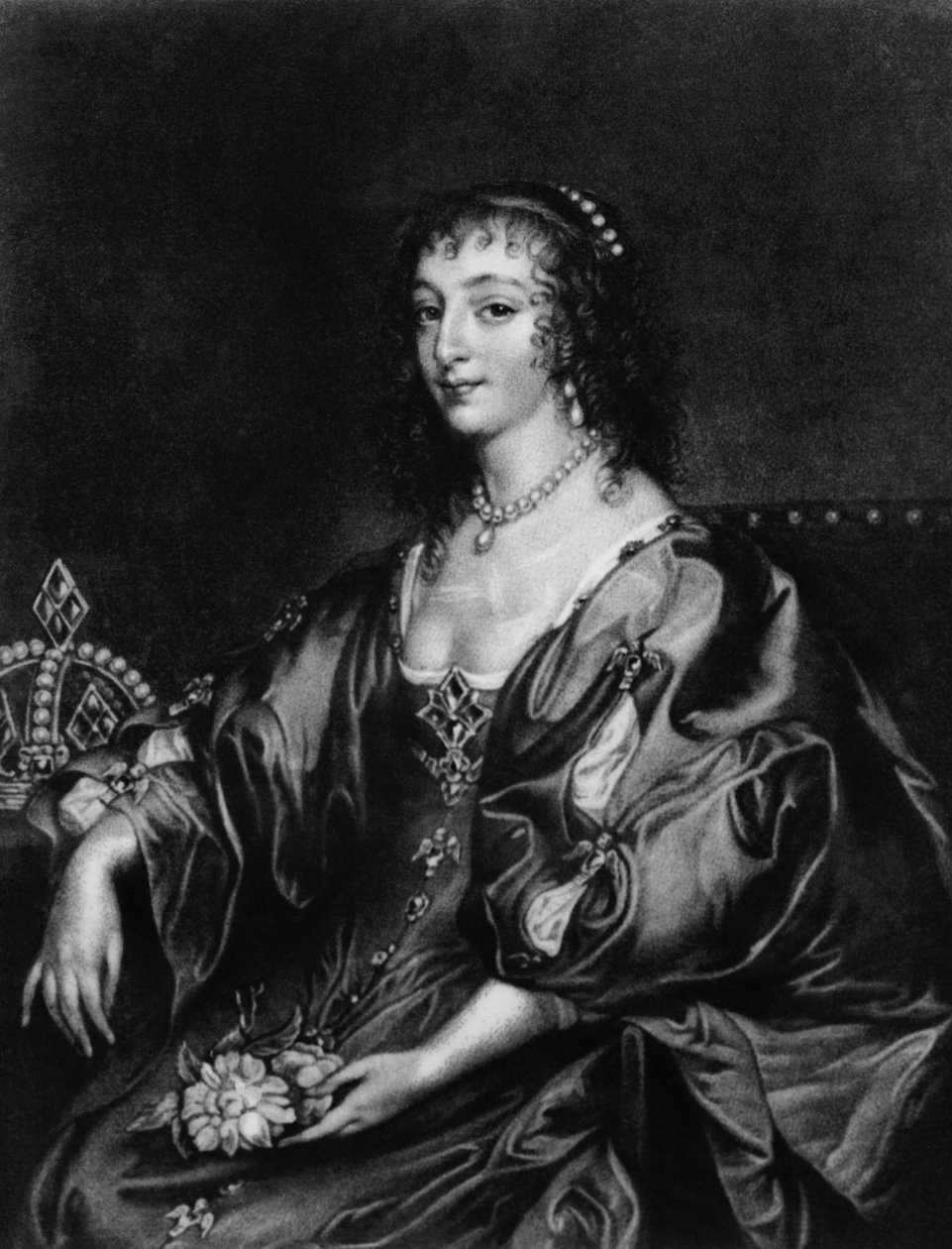 Henrietta Maria (1609-69), ilustrace z 