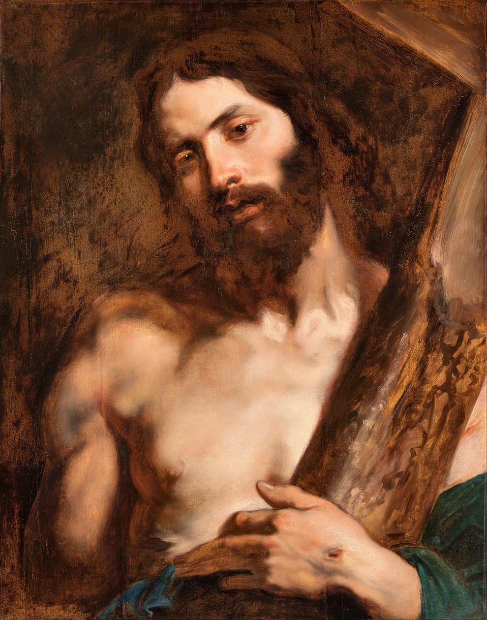 Italsky: cristo portacroce Kristus nesoucí kříž od Anthony van Dyck