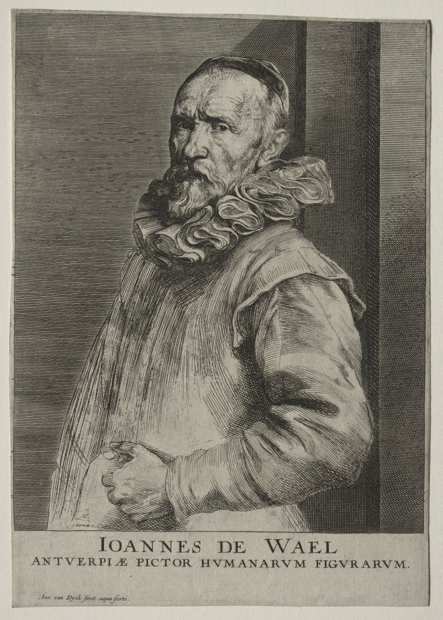 Portrét Johna de Wild Nevers od Anthony van Dyck