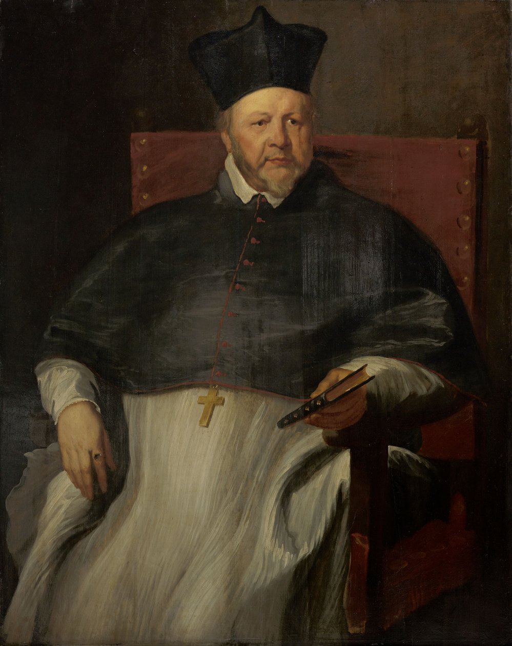 Joannes Malderus, biskup antverpský od Anthony van Dyck