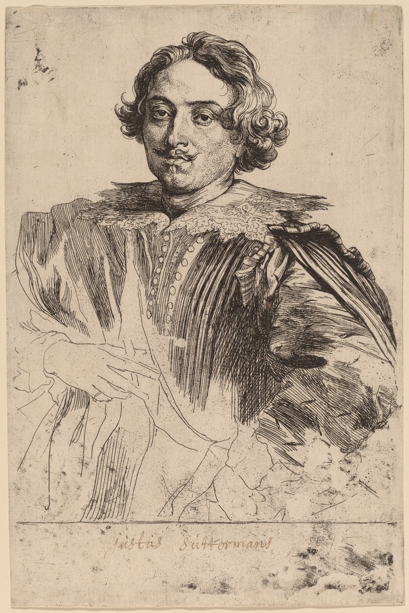 Justus Suttermans, pravděpodobně 16261641. od Anthony van Dyck