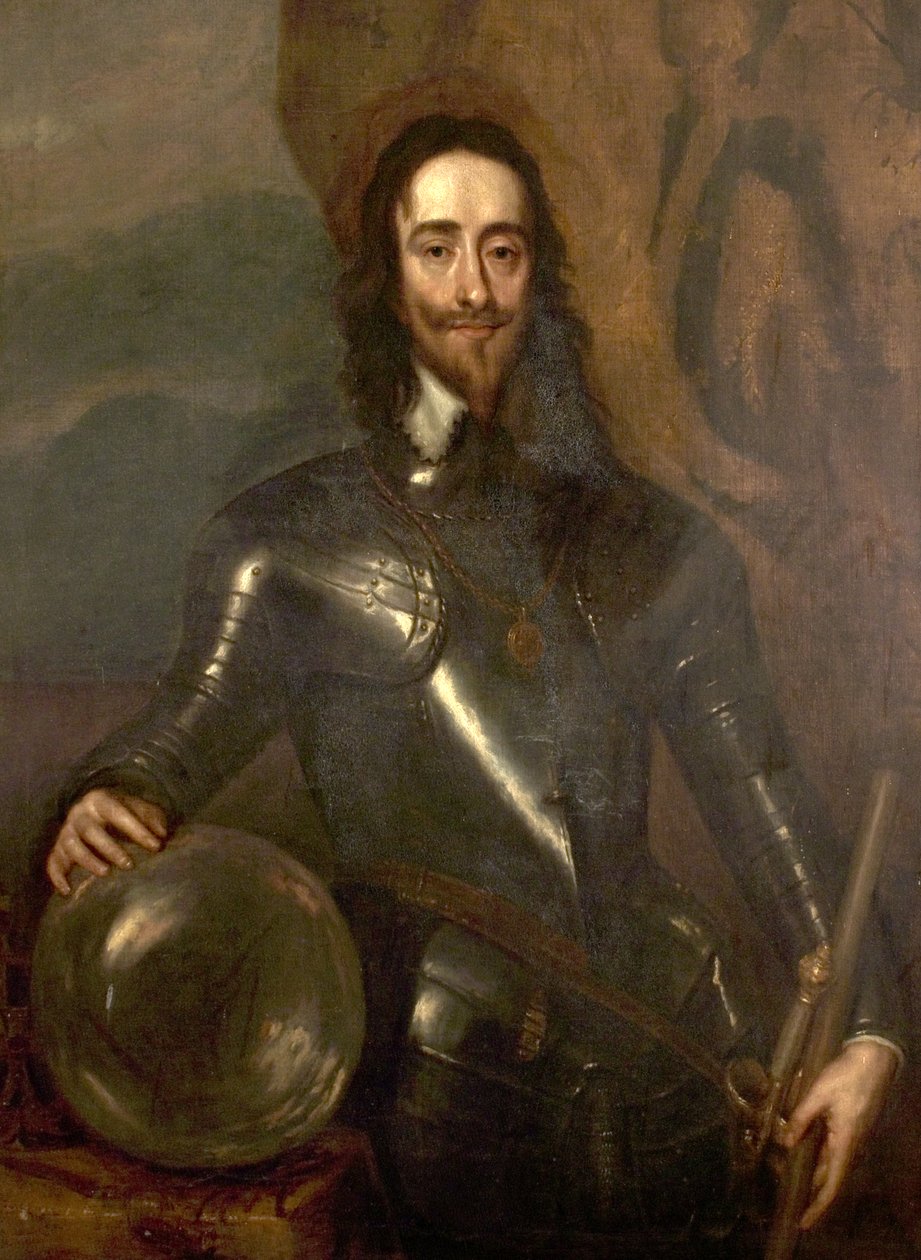 král Karel I od Anthony van Dyck