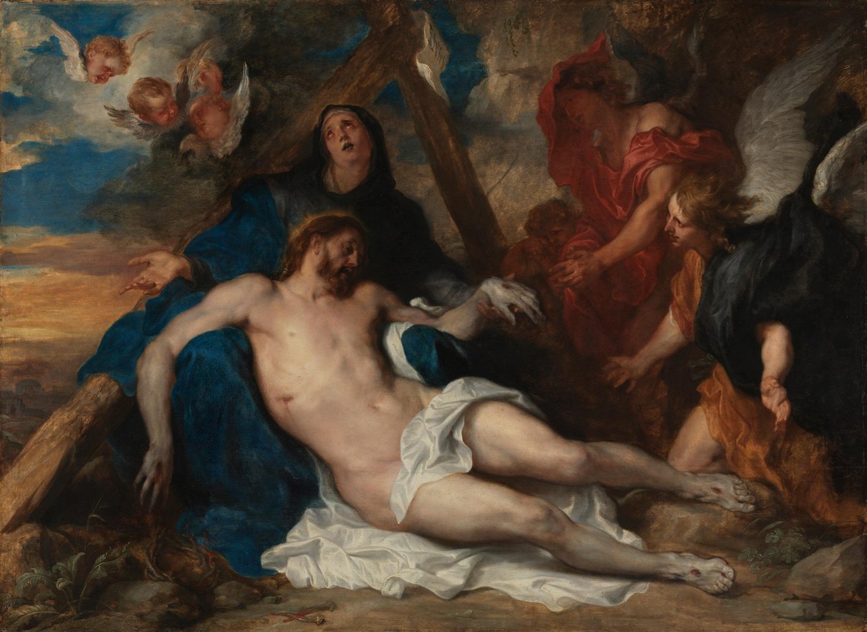 Kristův nářek od Anthony van Dyck
