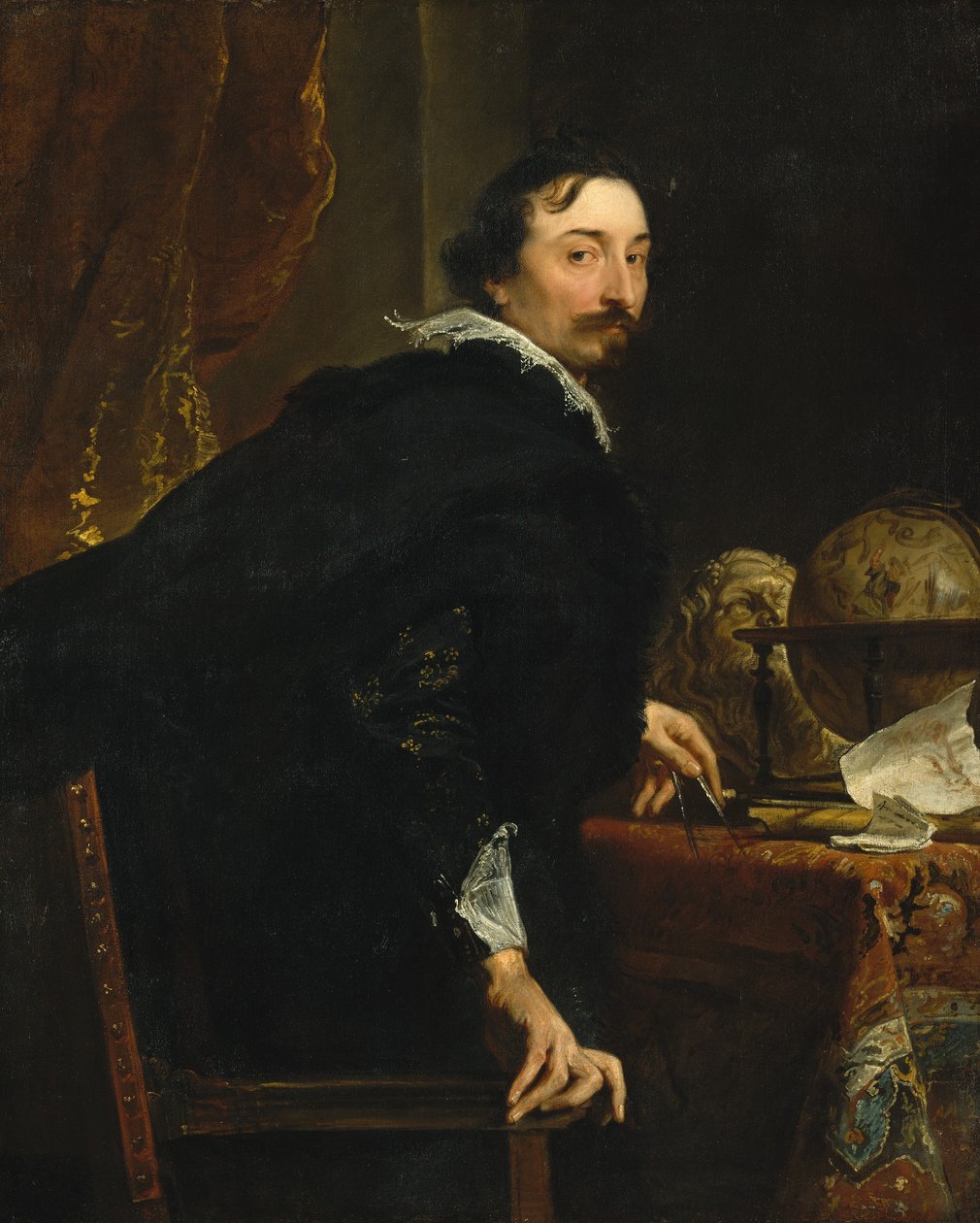 Lucas van Uffel zemřel 1637, ca. 1622 od Anthony van Dyck