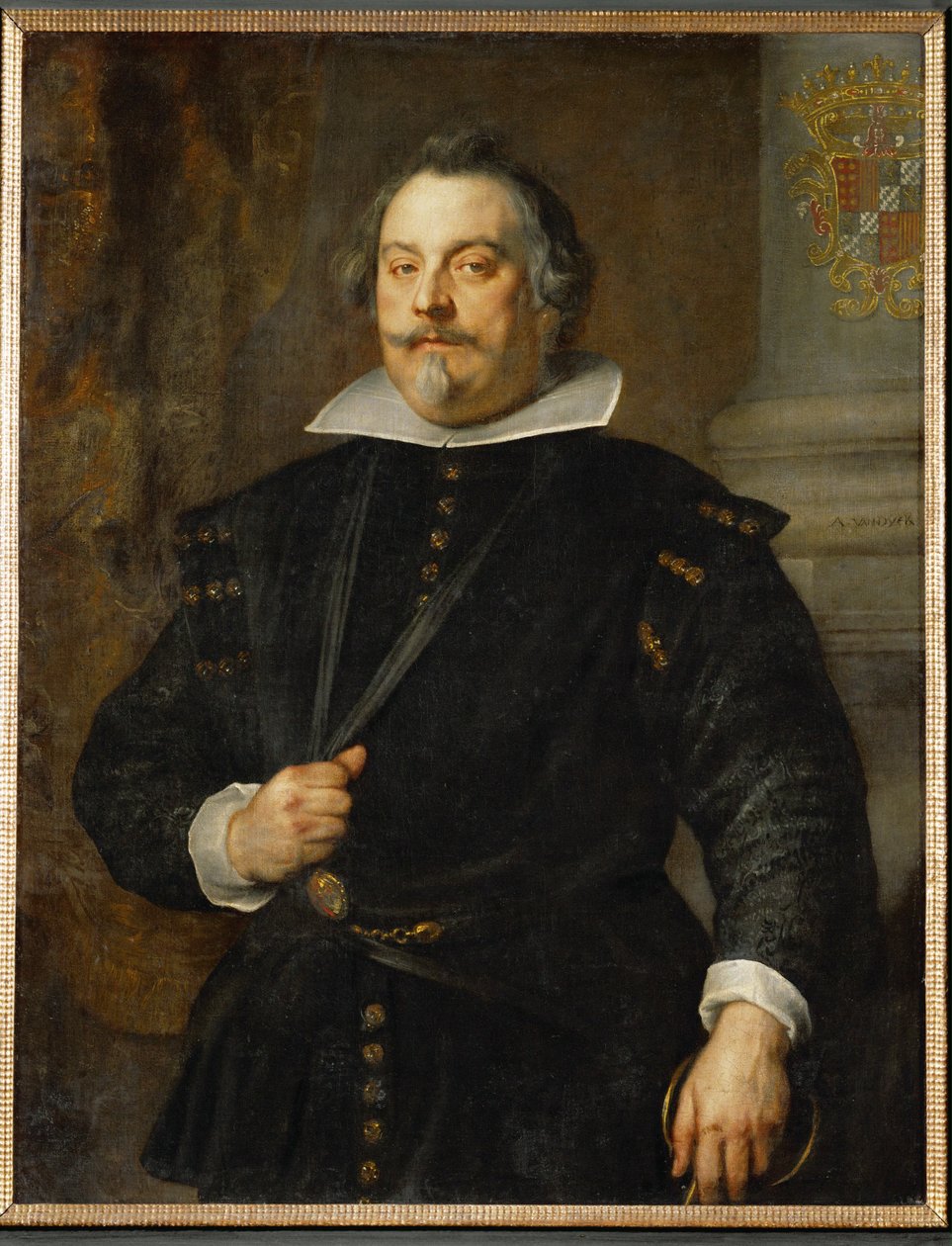 Marques Francisco de Moncada, hrabě z Ossuny (malba na plátně) od Anthony van Dyck