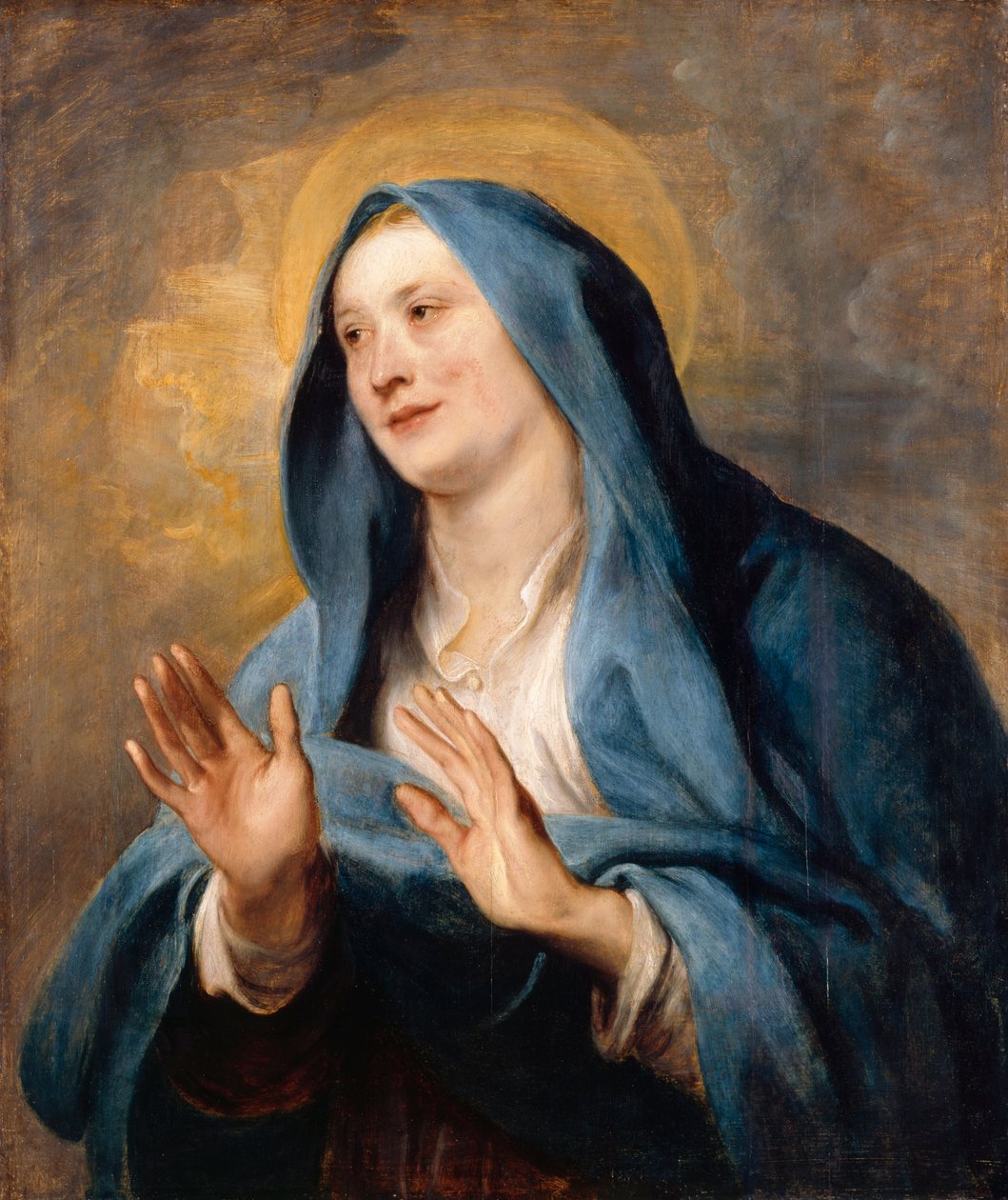 Maria jako Mater Dei od Anthony van Dyck