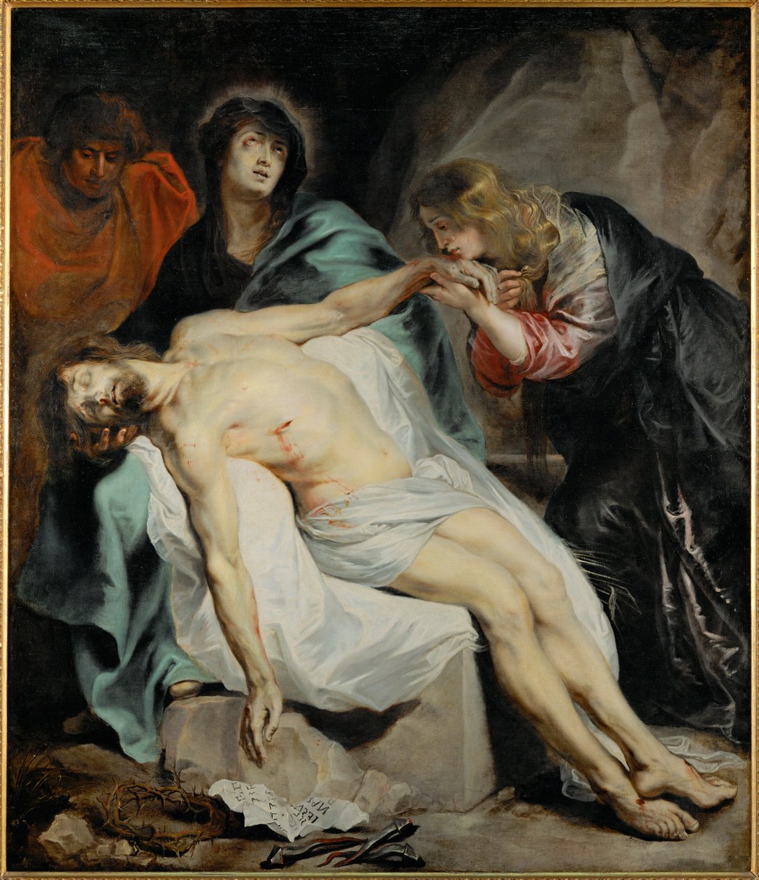 Pieta (malba na plátně) od Anthony van Dyck