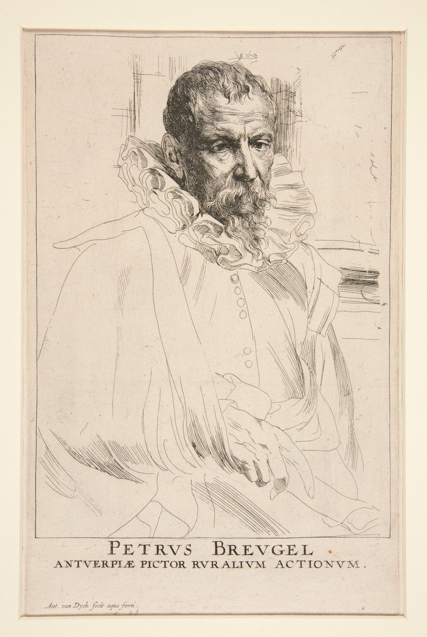 Pieter Brueghel mladší od Anthony van Dyck
