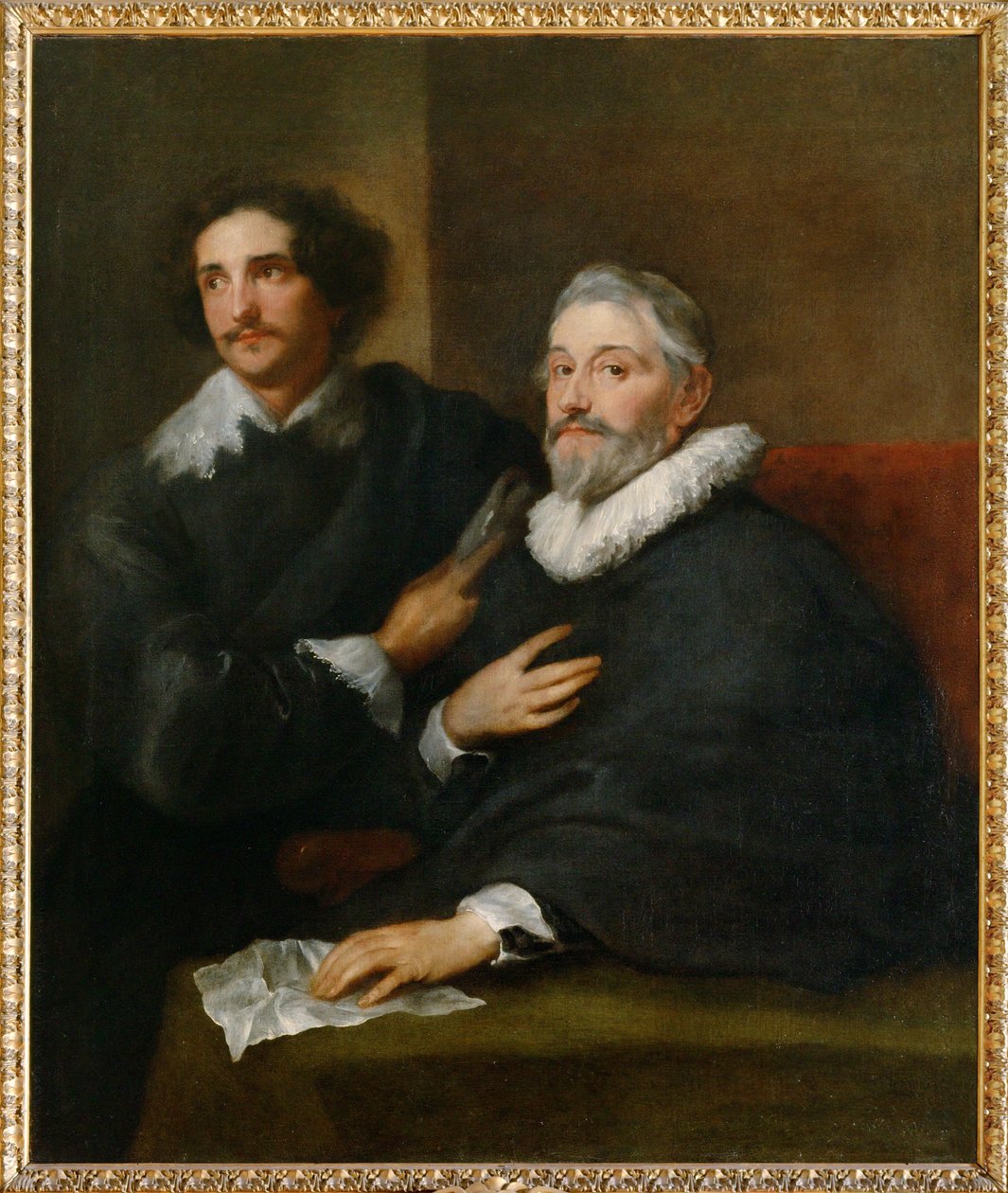 Portréty dvou brusičů drahokamů (malba na plátně) od Anthony van Dyck