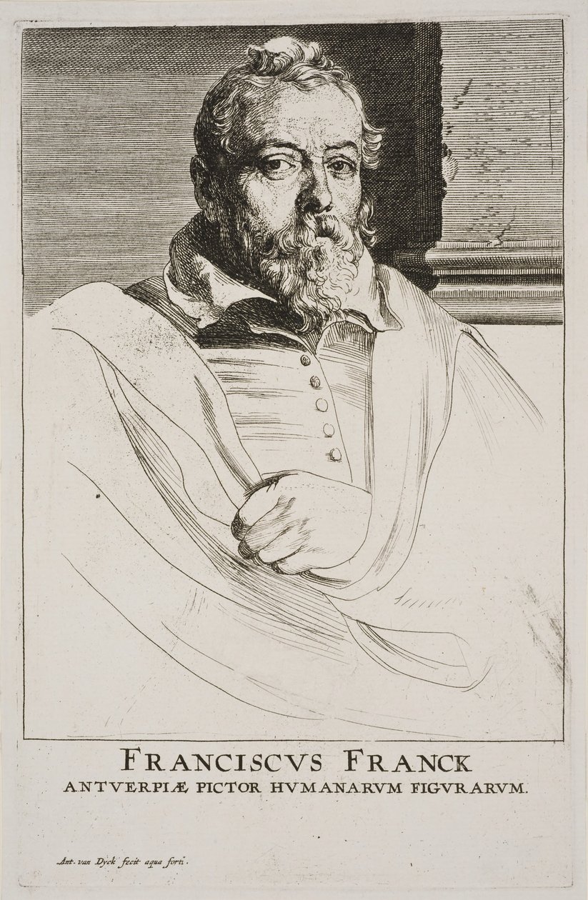 Portrét Franse Franckena od Anthony van Dyck