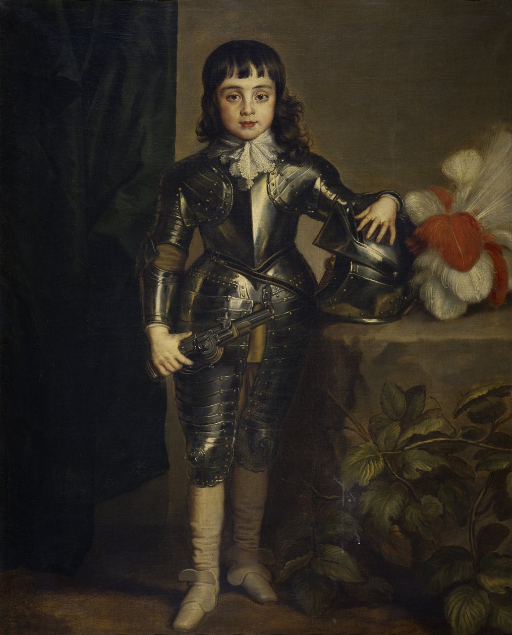 Portrét Karla II Anglie jako dítě od Anthony van Dyck