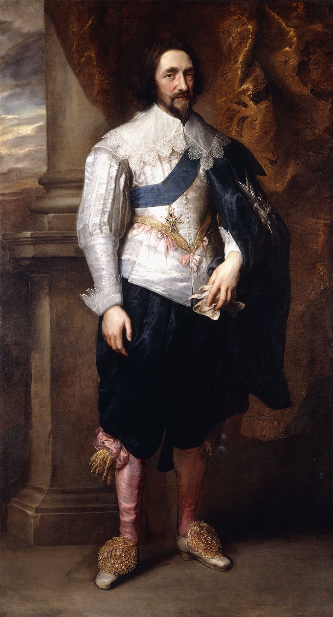 Portrét Karla, markýze z Vieuville, od Anthony van Dyck