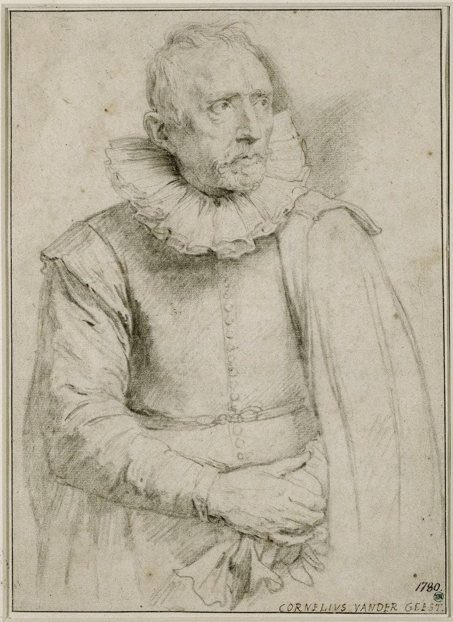 Portrét Cornelise van der Geesta od Anthony van Dyck