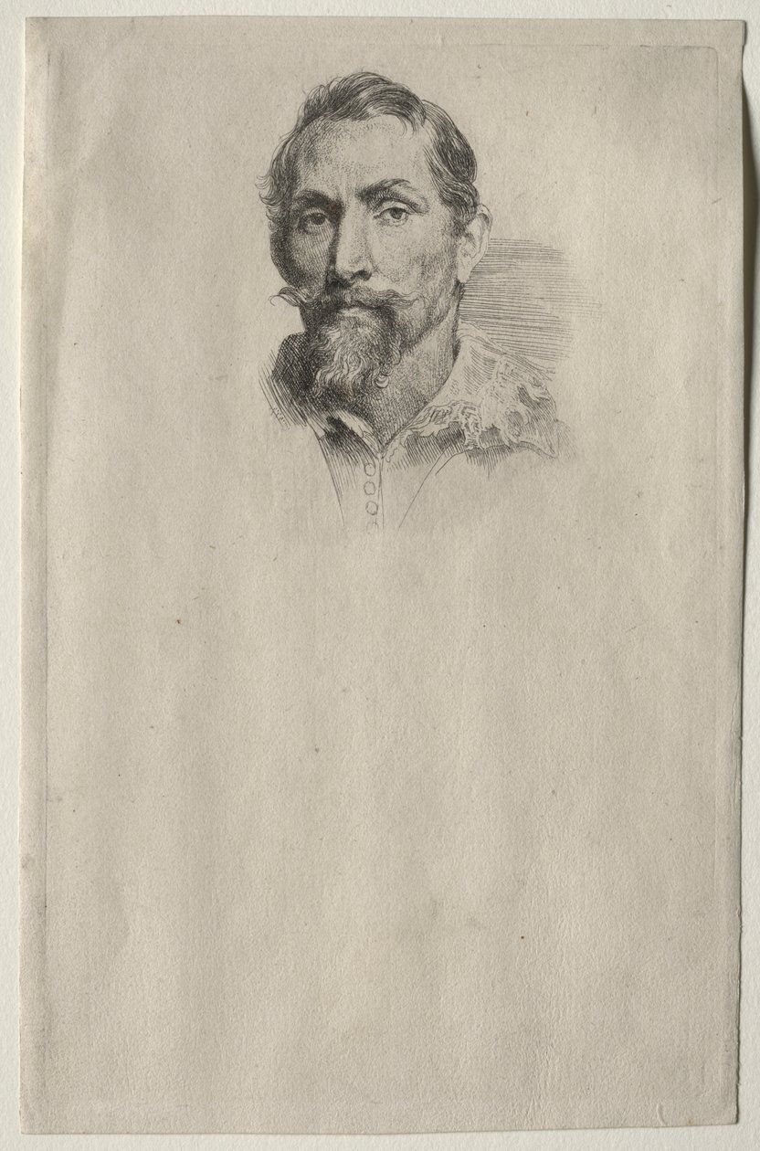 Portrét Franse Snyderse. od Anthony van Dyck