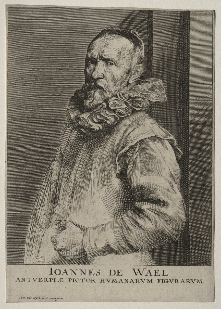 Portrét Johna de Wild Nevers od Anthony van Dyck