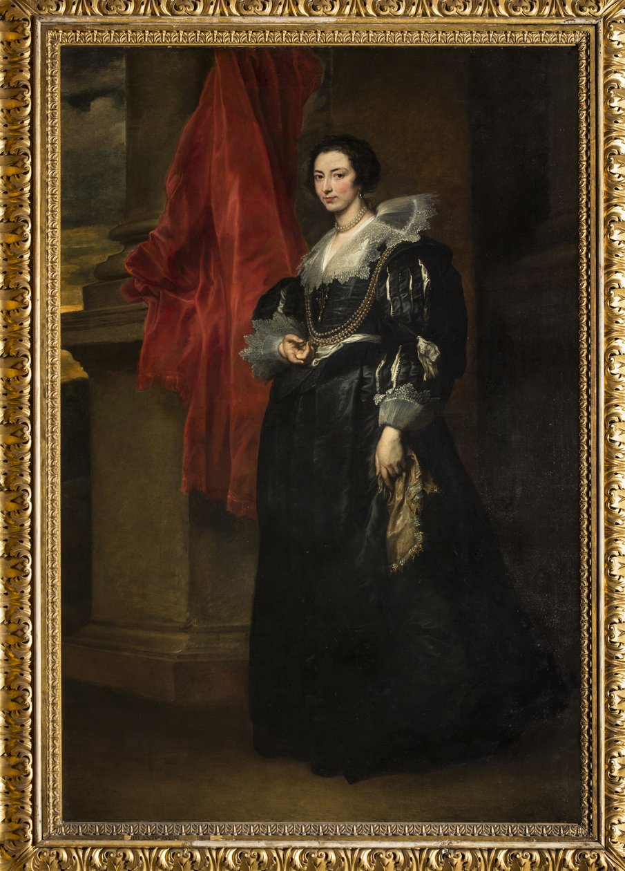 Portrét Johanny z Blois, kolem 1634-35 (olej na plátně) od Anthony van Dyck