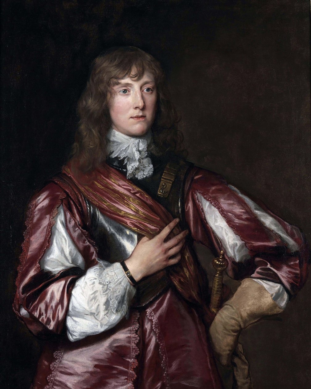 Portrét Johna Belcise, 1. barona Belcise. od Anthony van Dyck