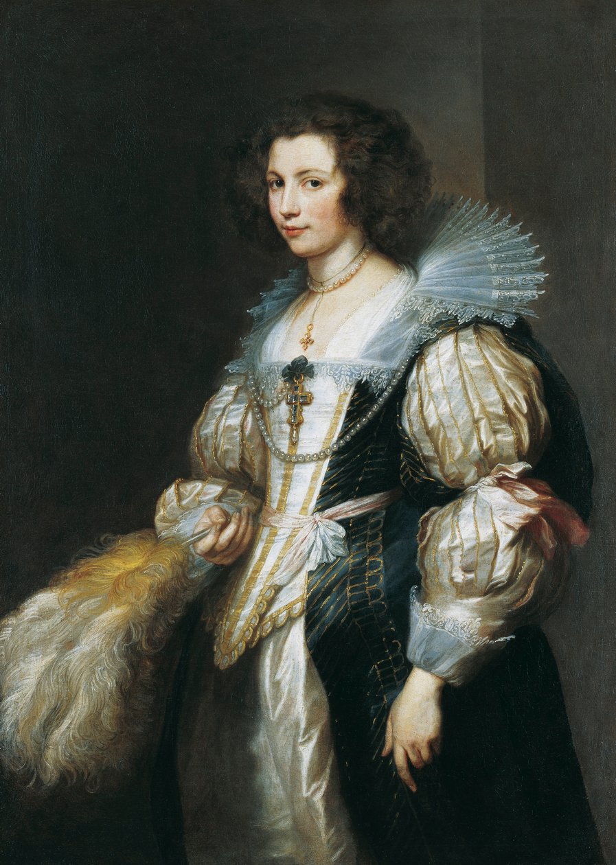 Portrét Marie Louis de Tassis (1611-1638), dcery kanovníka Antoina de Tassis od Anthony van Dyck